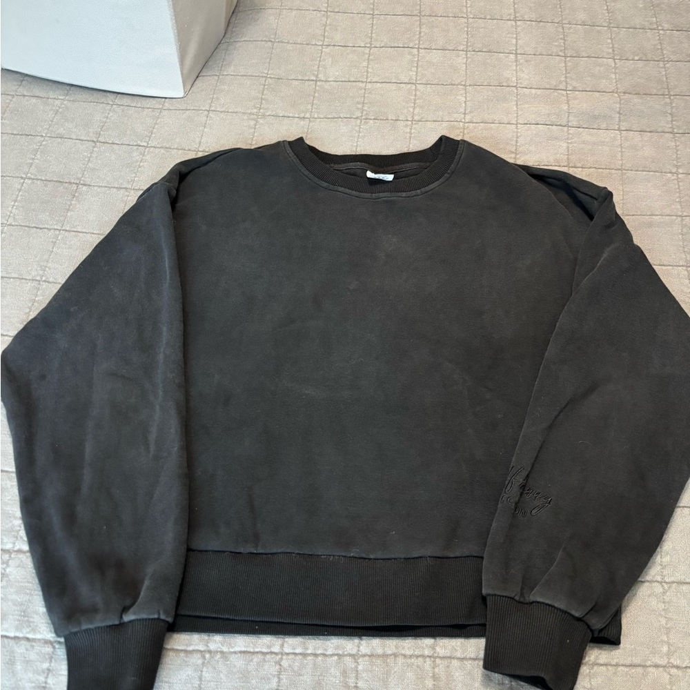 Buffbunny Black Cloud Crewneck Sweater